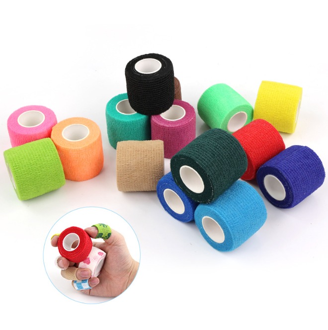 Self adhesive cohesive bandage for light compression support in Pakistan